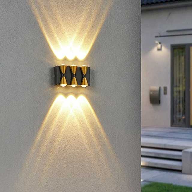 SUNDE Luxury Gold Decoration LED Wall Lamp