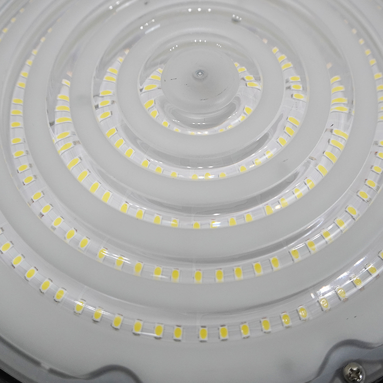 Industrial 100W 150W 200W IP65 Round UFO Highbay Light Gymnasium Warehouse Workshop LED High Bay Lamp