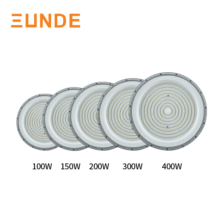 UFO High Bay Lighting Aluminum Highbay Warehouse Industrial 100w 150W 200W 300W 400W LED High Bay Light