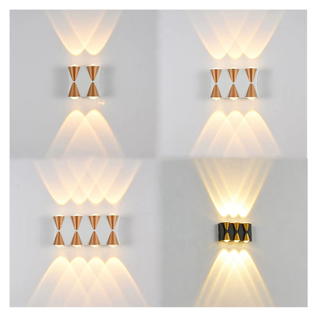 SUNDE Luxury Gold Decoration LED Wall Lamp