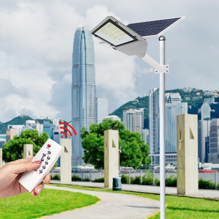 Hot Sales Aluminum Streetlight Sensor Remote Control Highway 300W 400W 500W Split LED Solar Street Light