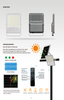 SUNDE Solar Flood Light Solar Projector & Outdoor Spotlight Manufacturer