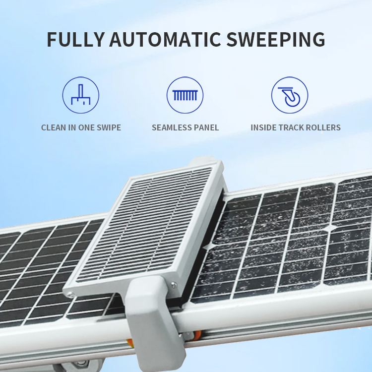 Auto Cleaning Led Solar Street Light