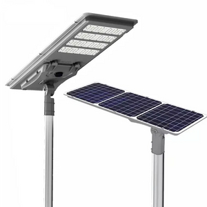 Aluminum All In One Streetlight Ip67 Waterproof Outdoor Integrated Lamp 1000W 400W 300W LED Solar Street Light