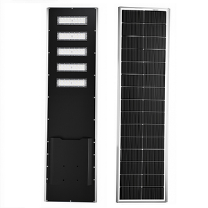 High Lumen High Quality Custom Engineering Project 150AH Outdoor LED Solar Street Light with CCTV Camera